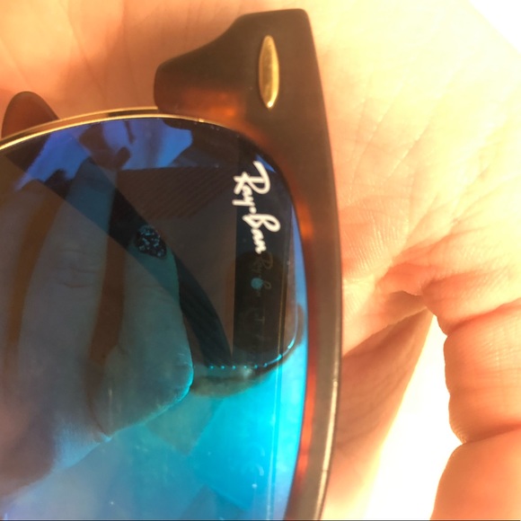 Ray ban club master in blue main image 4
